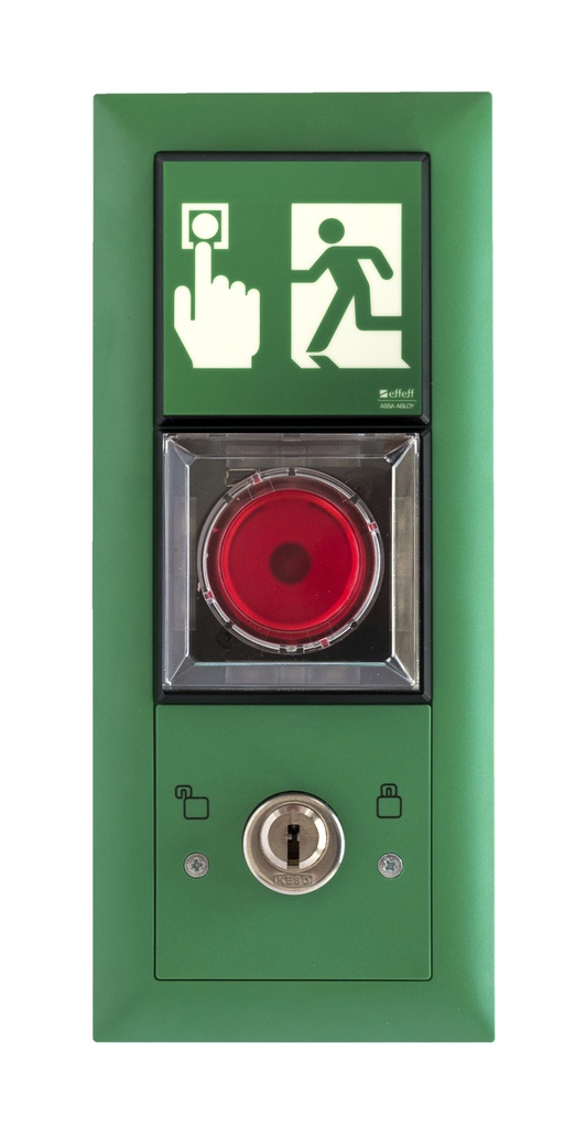 [1384-14T4--97GN] Terminal d'issue de secours offline, cadre triple
