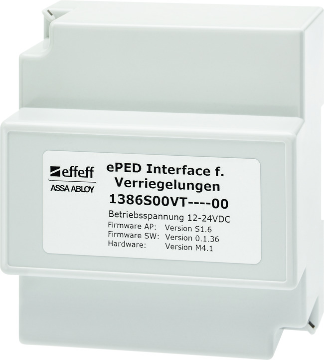 [1386S00VT----00] Interface de verrouillage issue de secours