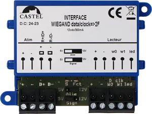 [910.0143] Carte de conversion de protocole Wiegand vers B2F