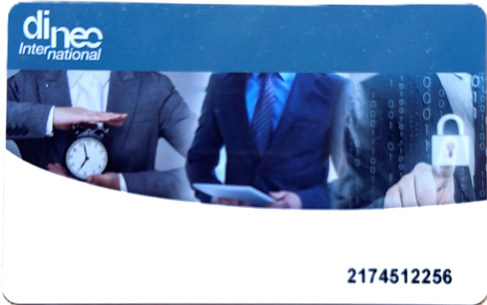 [CRD-1881] Carte 125Khz Logo Dinec + SN