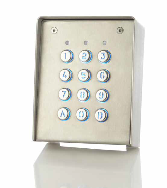 Clavier - montage en saillie - boîtier INOX
