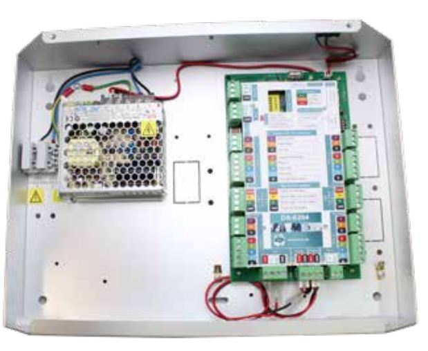[DA-6244] Unité d'accès 4 portes IP et RS485 en boîtier