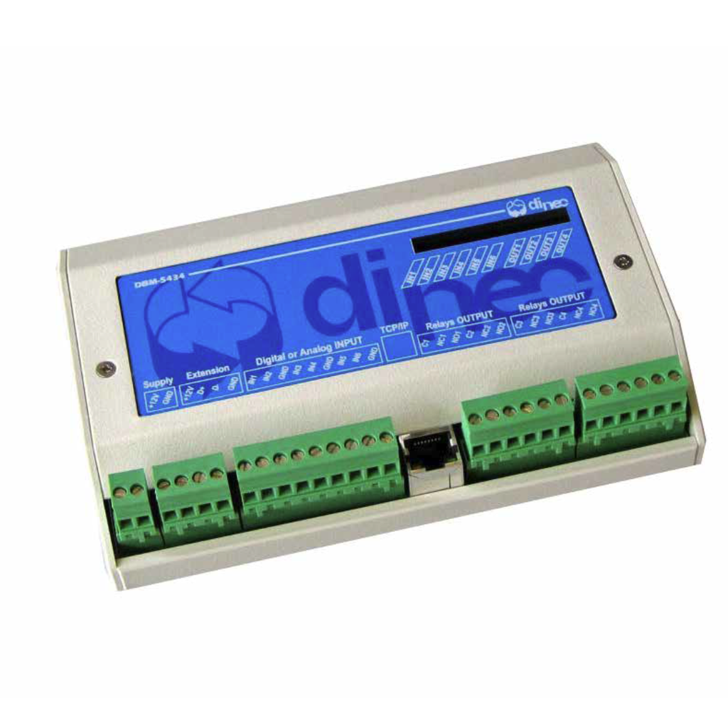 [DBM-5434] Tête de ligne industrielle IP en Rail Din