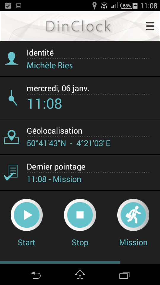 Licence pour max 50 pointeuses mobiles