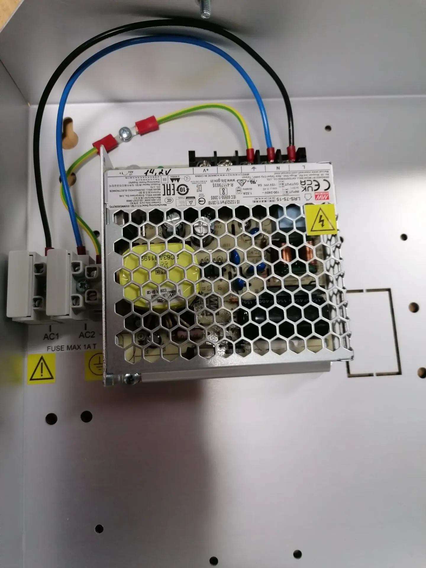 [SAV-1400] Alimentation 14,5Vdc - 5A pour centrale DA-401  livré sans coffret