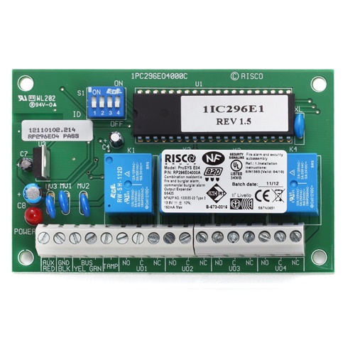 [RP296E04000A] Extension de sorties, 4 sorties relais