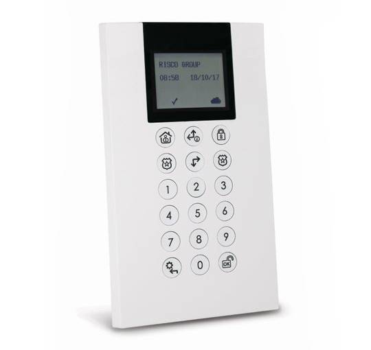 [RP432KPP200D] Clavier LCD filaire Panda - Avec lecteur de prox.