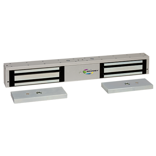 Ventouse électromagnétique applique double 12-24V
