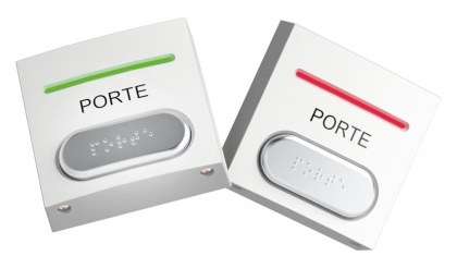 [PBAL2] Bouton poussoir ABS NO+NC + LEDs rouge et verte
