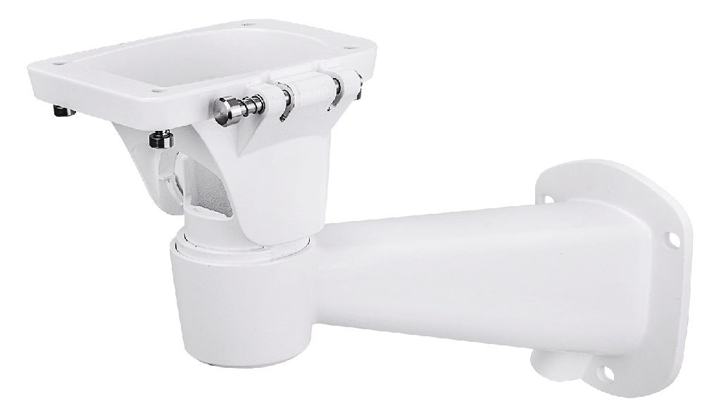 Wall mount bracket with cable management and quick lock installation