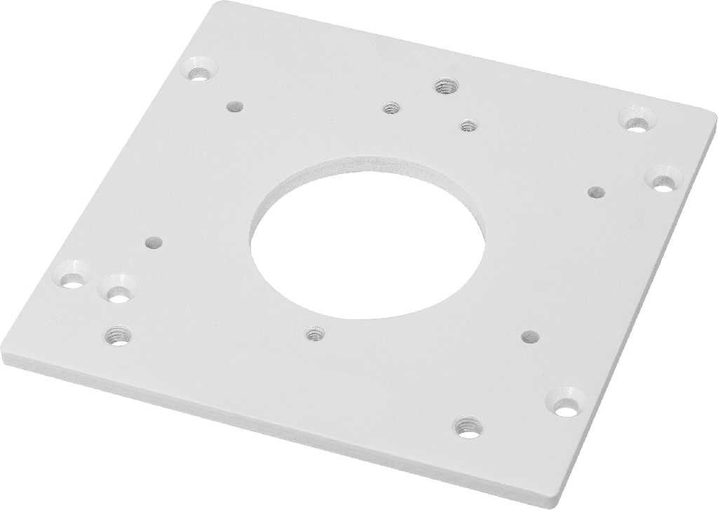 [AM-523_V02] Adapting Plate for 4" electrical box
