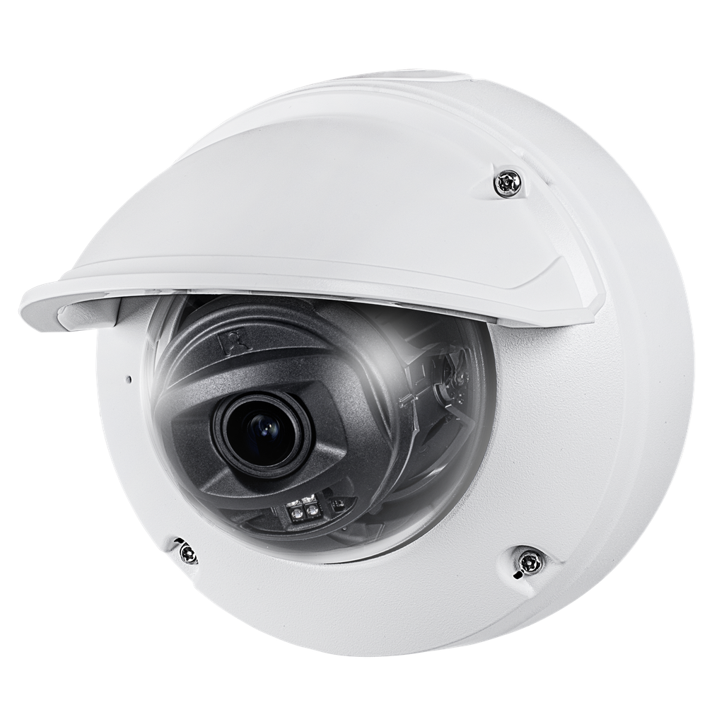 Outdoor Vandal-proof Dome, 2M 60fps, H.265/H.264/
