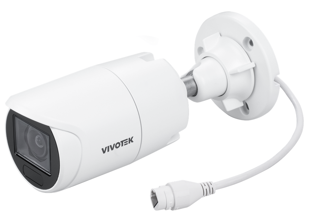 Outdoor Bullet, 5M 30fps, H.265/H.264/MJPEG, f2.8~12mm remote focal lens, D/N, IR 30m, WDR Pro, PoE, MicroSD/SDHC/SDXC, Working Temperature: -30°C ~  55°C (-22°F ~ 131°F )