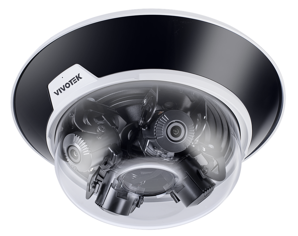 [MA9322-EHTVL] Outdoor Vandal Dome, 20M Multi-Sensor Adjustable,