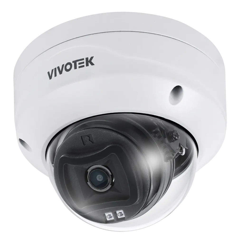 [FD9383-HV 2.8MM] Outdoor Fixed Dome, 5M 30fps, H.265/H.264/MJPEG, f2.8mm fixed focal lens, D/N, IR 30m, WDR Pro,  PoE, MicroSD/SDHC/SDXC, Working Temperature: -30°C ~ 55°C (-22°F ~ 131°F )