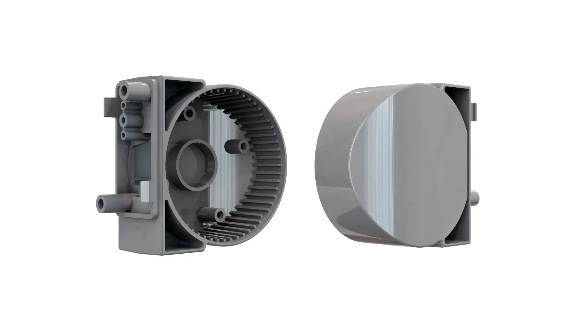 [BRACKET E-1 GY] Partie SUPPORT E - corps (gris)