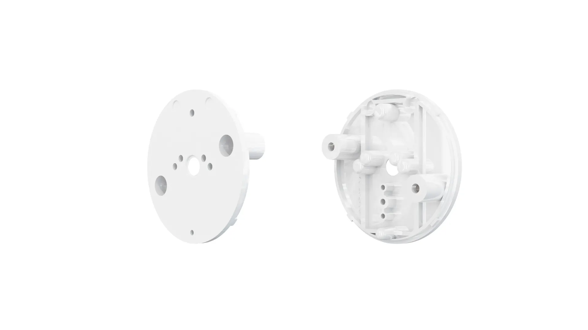 [BRACKET E-2A] Partie SUPPORT E - insérer pour fixer AGATE/AOCD-260 (blanc)