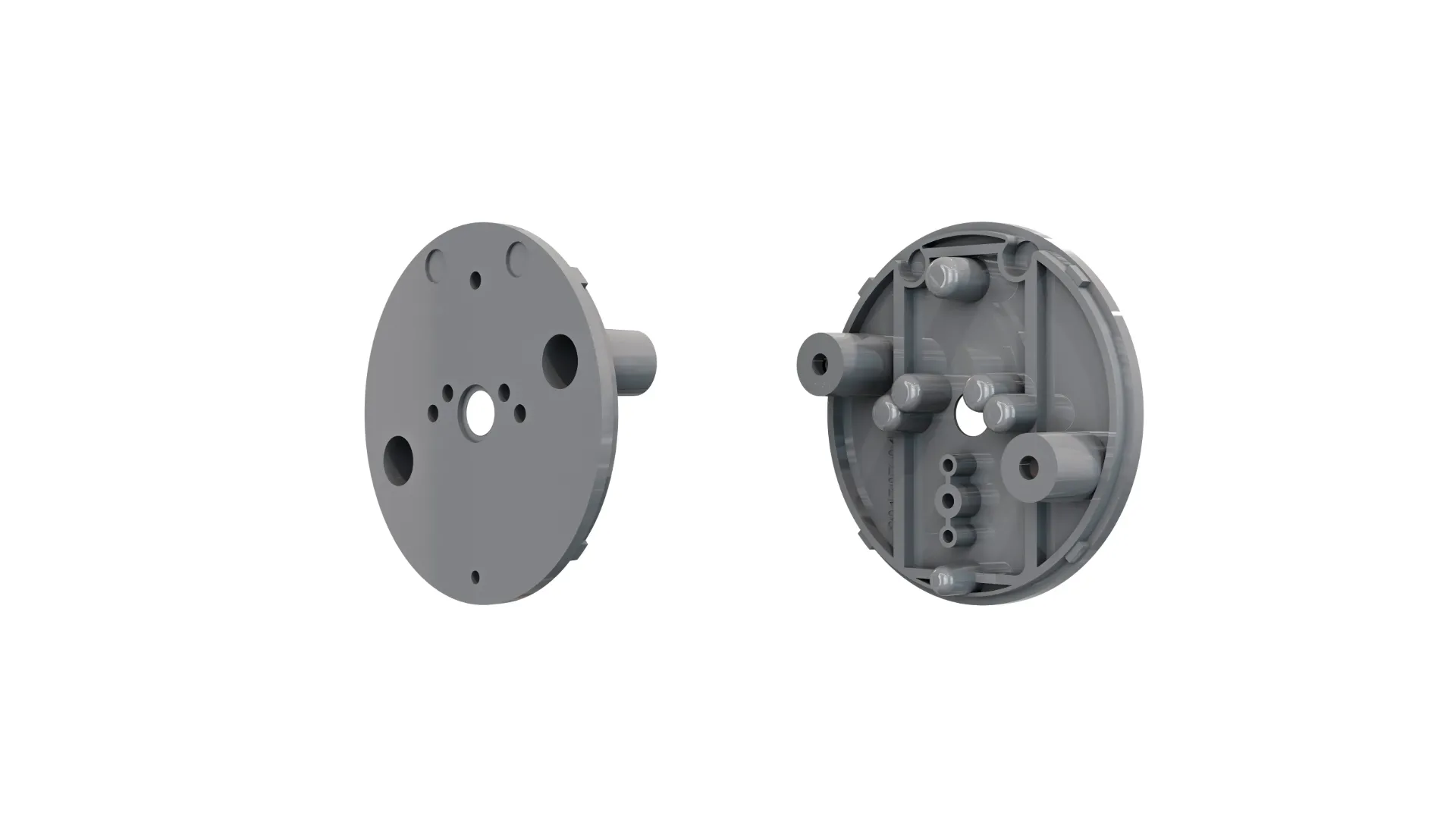 [BRACKET E-2A GY] Partie SUPPORT E - insérer pour fixer AGATE/AOCD-260 (gris)