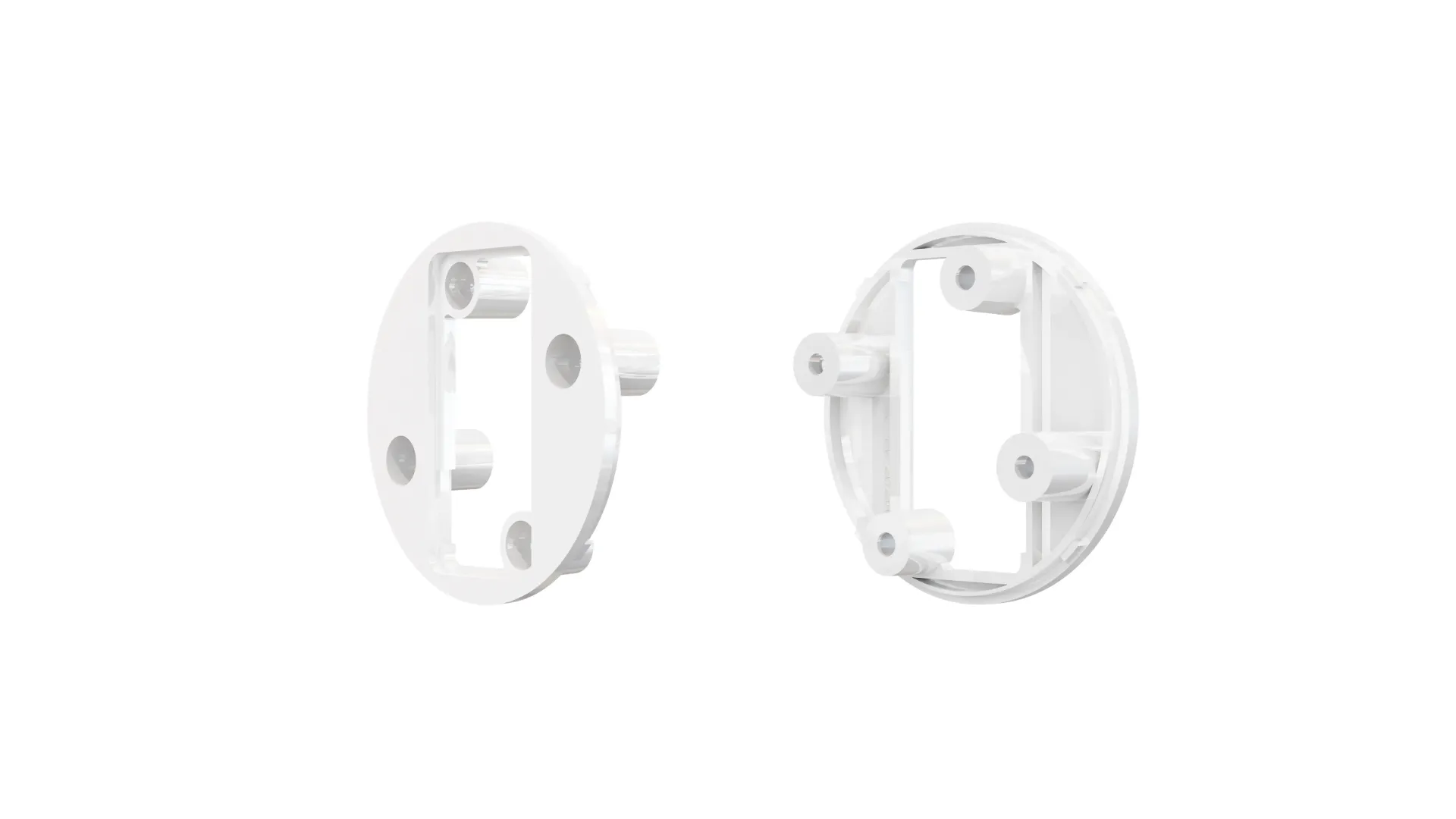 Partie BRACKET E - insérer pour fixer OPAL/AOD-210 (blanc)