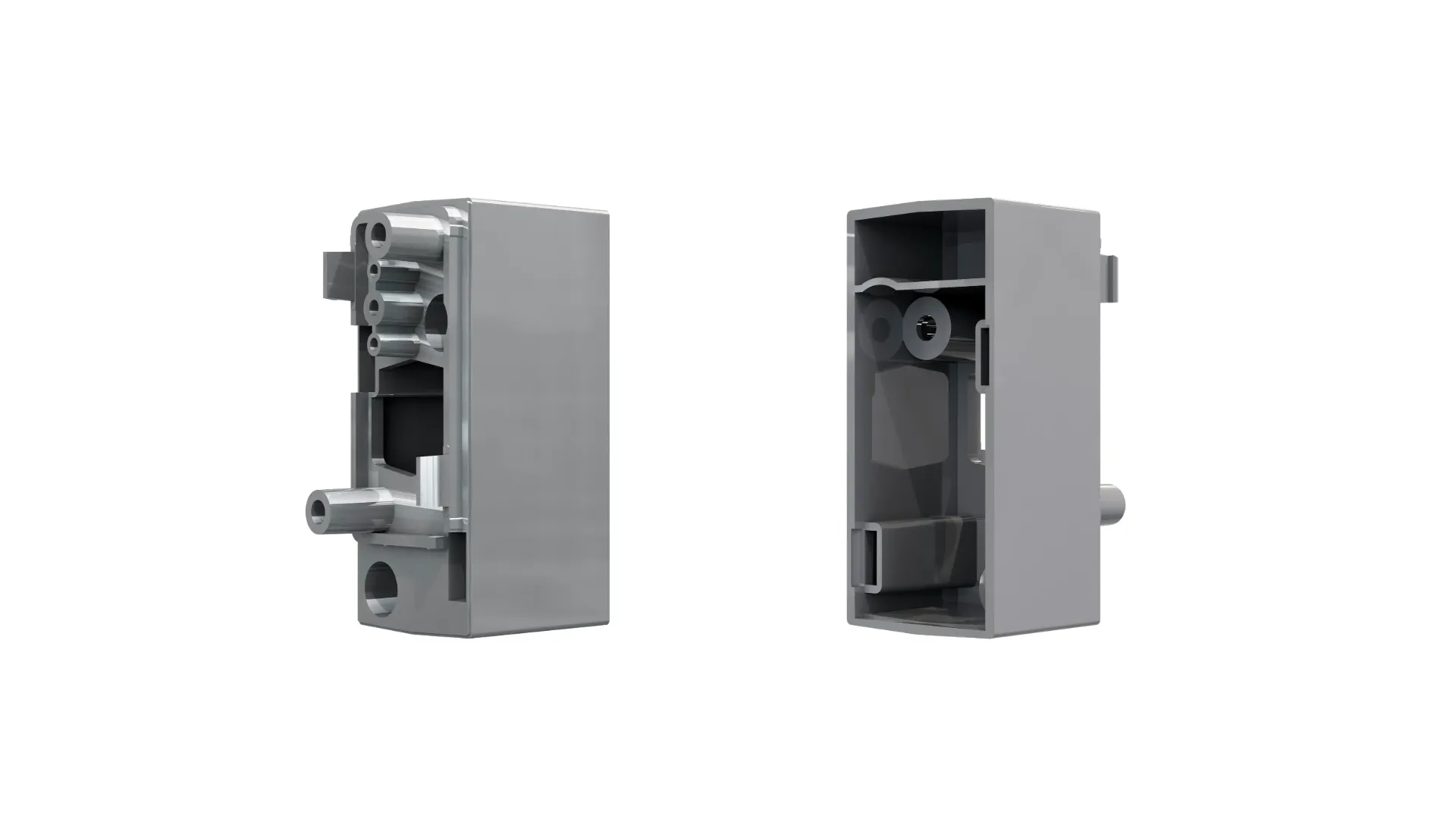 [BRACKET E-3 GY] Partie BRACKET E - distanciateur (30mm, gris)