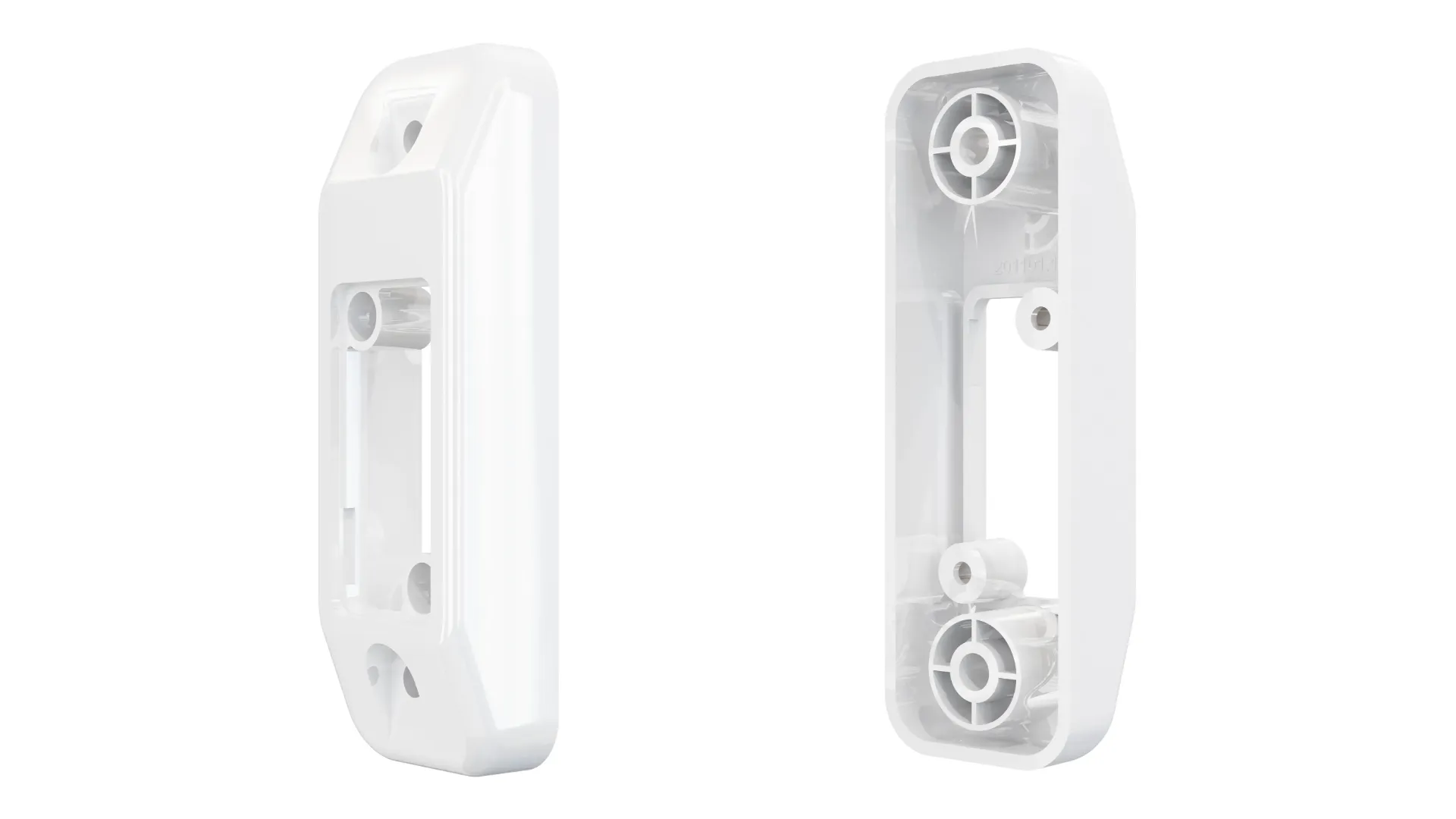 [BRACKET E-4] Partie SUPPORT E - socle (22mm, blanc)