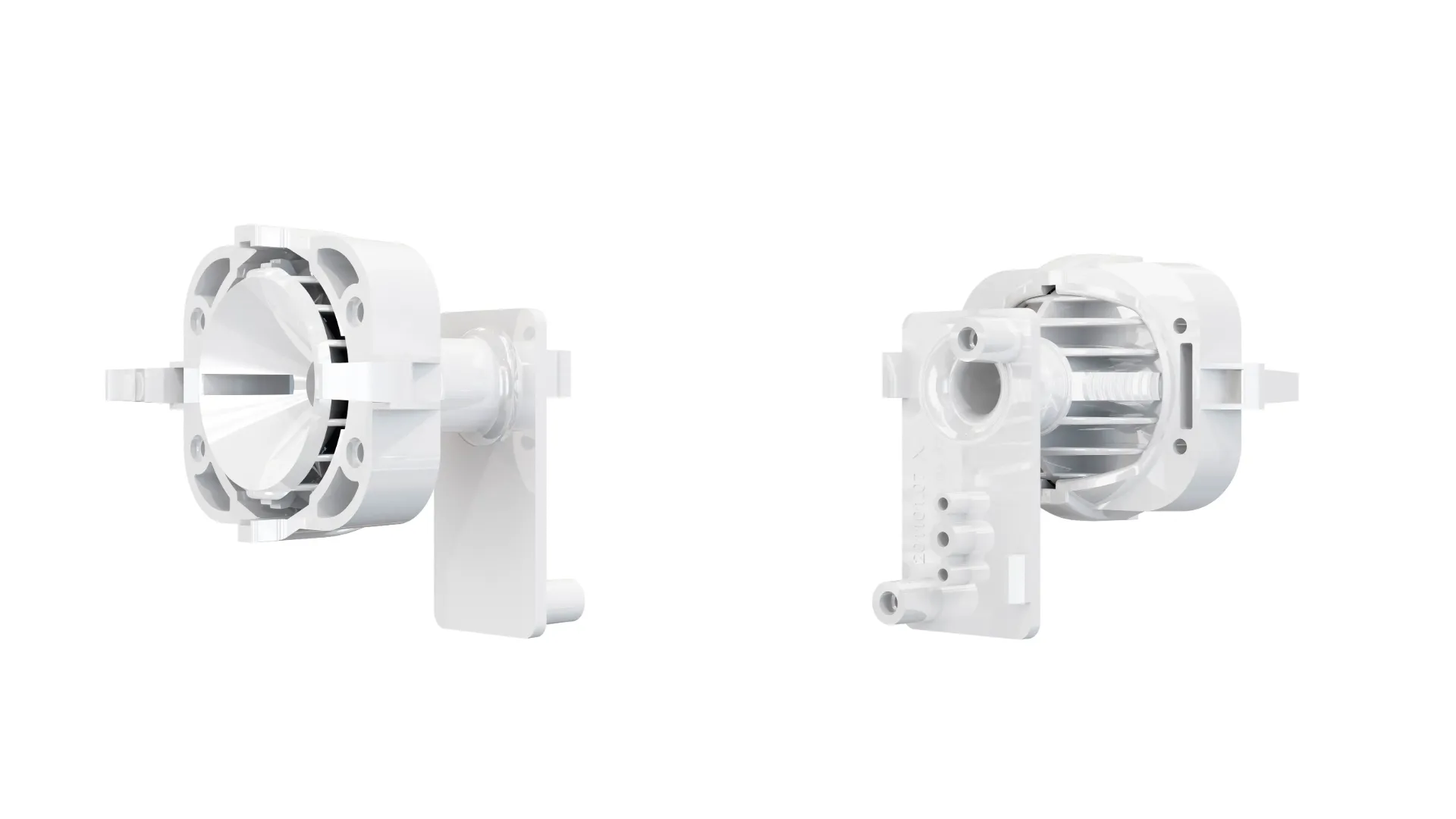 Partie SUPPORT E - rotule BRACKET pour OPAL/AOD-210 (blanc)