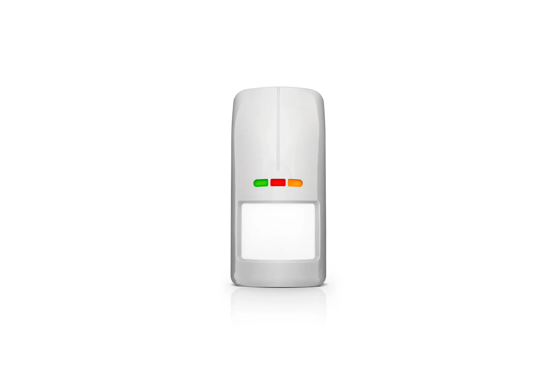 [AOD-210 GY] Détecteur de mouvement extérieur sans fil à double technologie PIR + MW (IP-54), détecteur de jour et de nuit intégré, sans BRACKET (gris)
