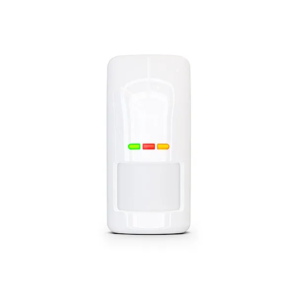 [OPAL Pro] Détecteur de mouvement extérieur à double technologie (blanc, IP-54, détecteur de crépuscule, anti-masquage actif, réglage de la sensibilité en option via OPT-1, pas de BRACKET)