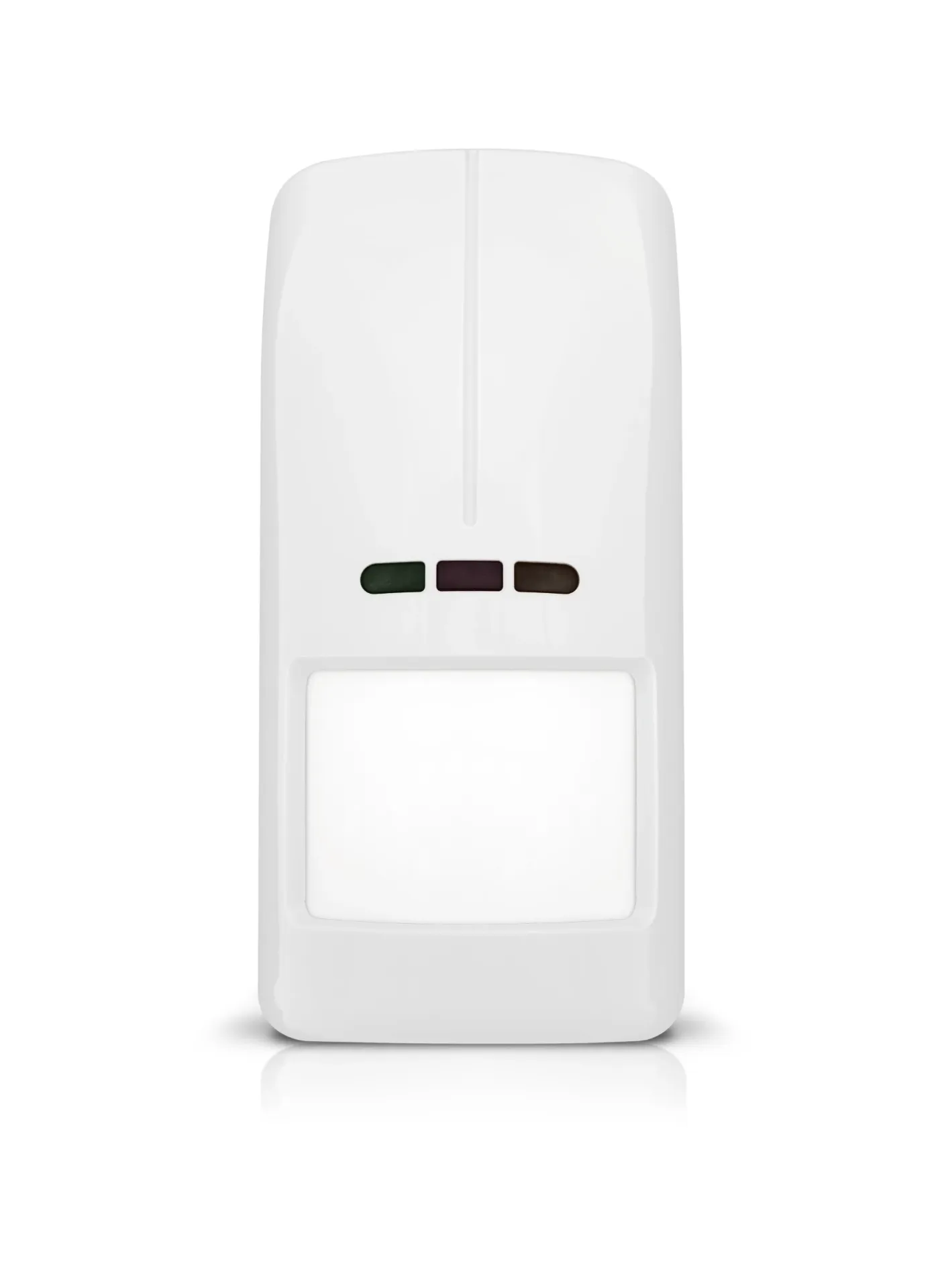 Détecteur de mouvement extérieur à double technologie (gris, IP-54, détecteur de crépuscule, anti-masquage actif, réglage de la sensibilité en option via OPT-1, pas de BRACKET)