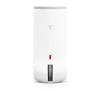 Détecteur rideau extérieur à double technologie (blanc, IP-54, SUPPORT d'angle inclus)