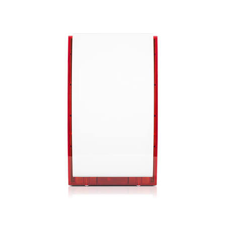 [SP-4003 R] Sirène optique et acoustique extérieure (boîtier PC-LEXAN, rouge, bouclier métallique, PIEZO)