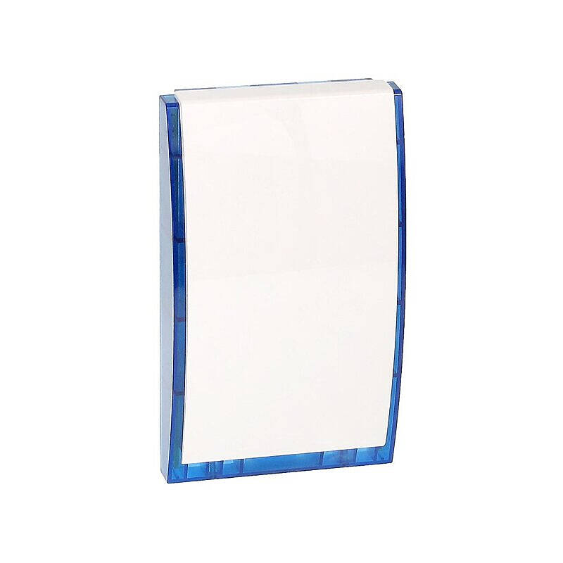 Sirène optique et acoustique extérieure (boîtier PC-LEXAN, bleu, bouclier métallique, PIEZO)