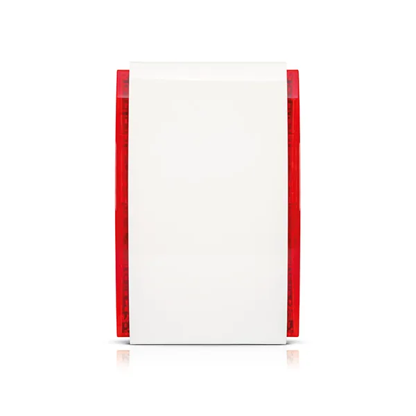 [SPW-220 R] Sirène optique et acoustique intérieure (boîtier PC-LEXAN, rouge, PIEZO)