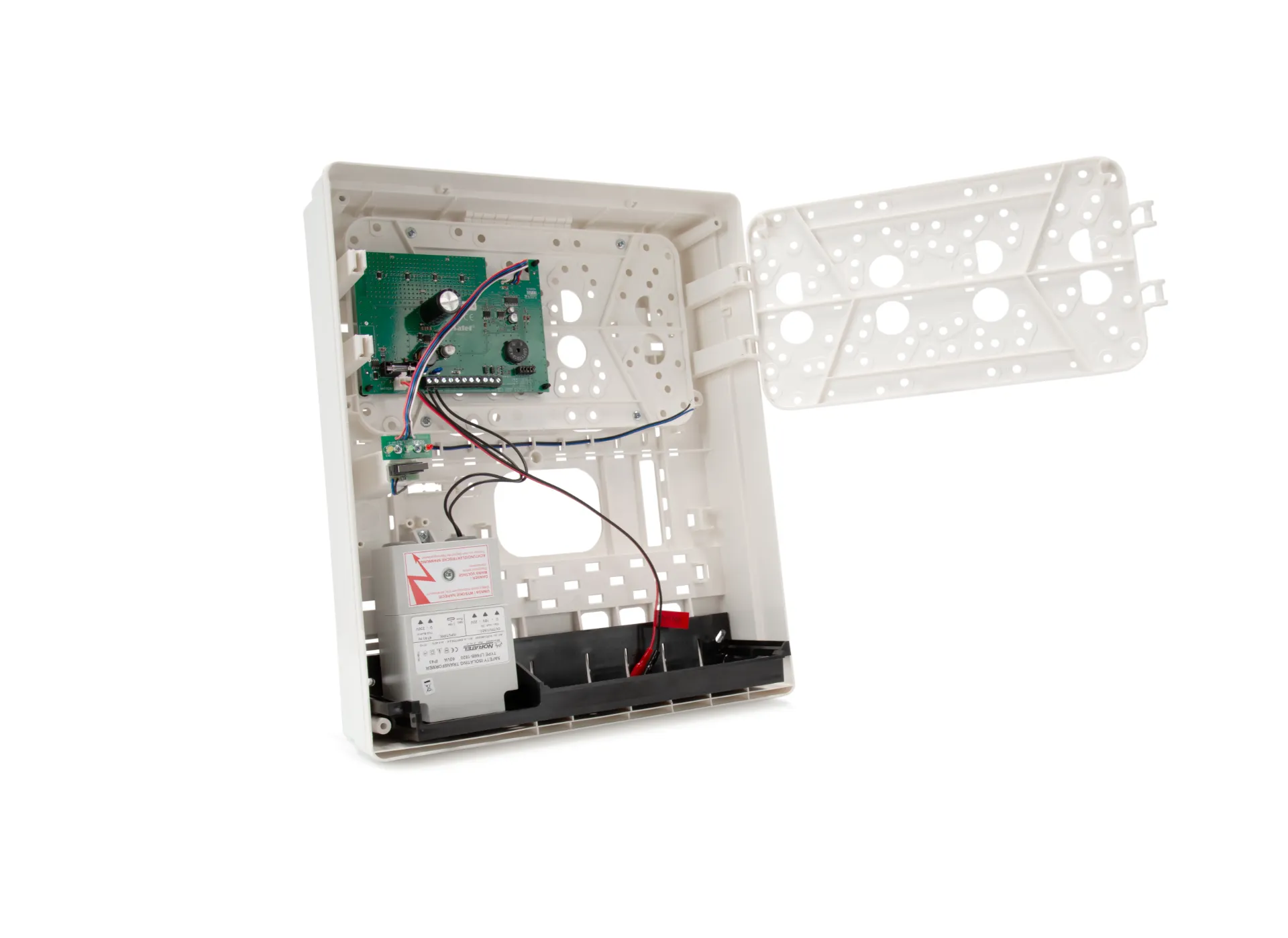 Alimentation de secours 12Vdc 3A (boîtier plastique OPU-3P et TR-60VA inclus)