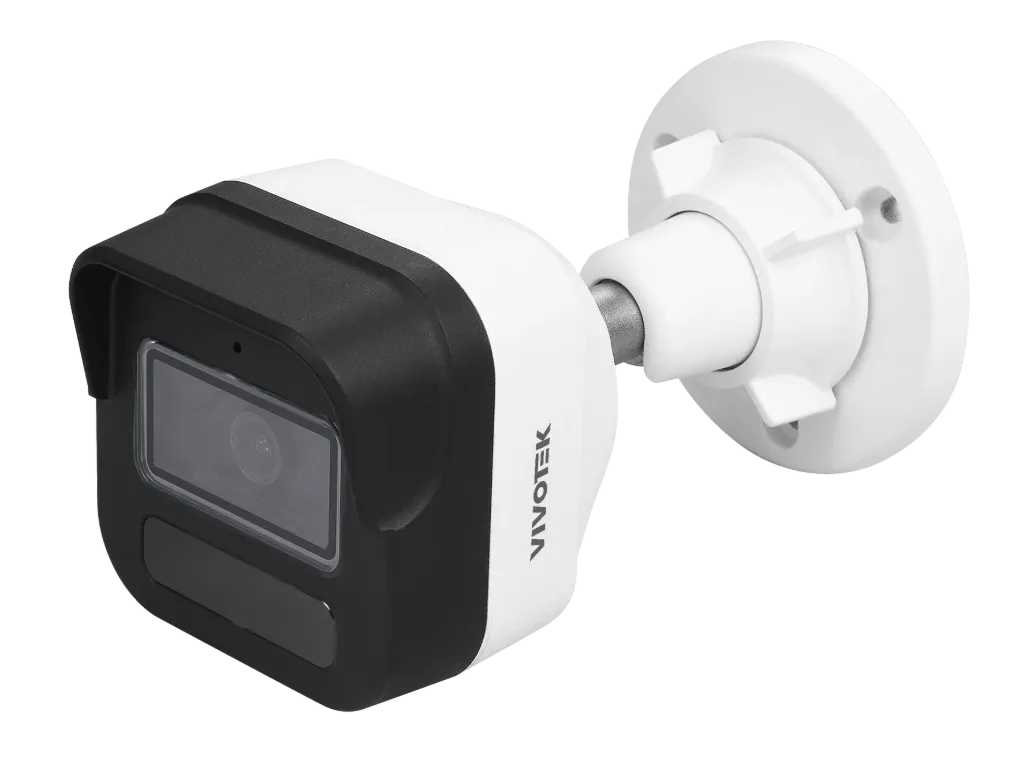 [IB9380-HV-V2] AI Outdoor Bullet, 5M 30fps, H.265/H.264/MJPEG, f2.8mm fixed focal lens, D/N, IR 30m, WDR Pro, Smart VCA, Two-way audio and Alarm I/O 1/1, PoE/DC, MicroSD/SDHC/SDXC, Working Temperature: -30° C ~ 60°C (-22°F ~ 140°F )