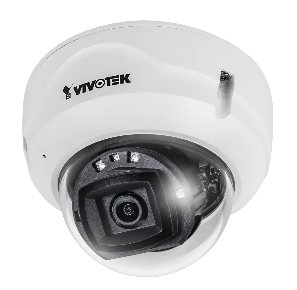 [FD839-EHV] VORTEX Outdoor Fixed Dome, 5M 15fps, f2.8mm fixed focal lens, IR 30m, WDR Pro, 256GB SD, IP66/IK10/Working Temperature -40°C ~ 60°C (-40°F ~ 140°F)