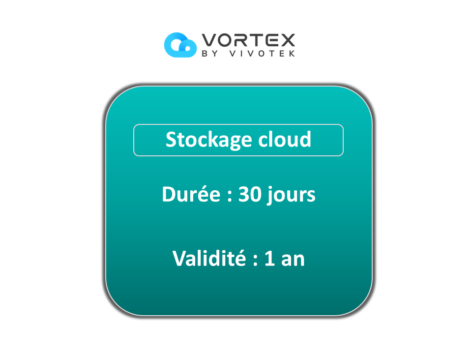[LIC,VORTEX CLOUD 30-D 1-YR] INT LIC,VORTEX 30-D CLOUD STORAGE 1-YEAR