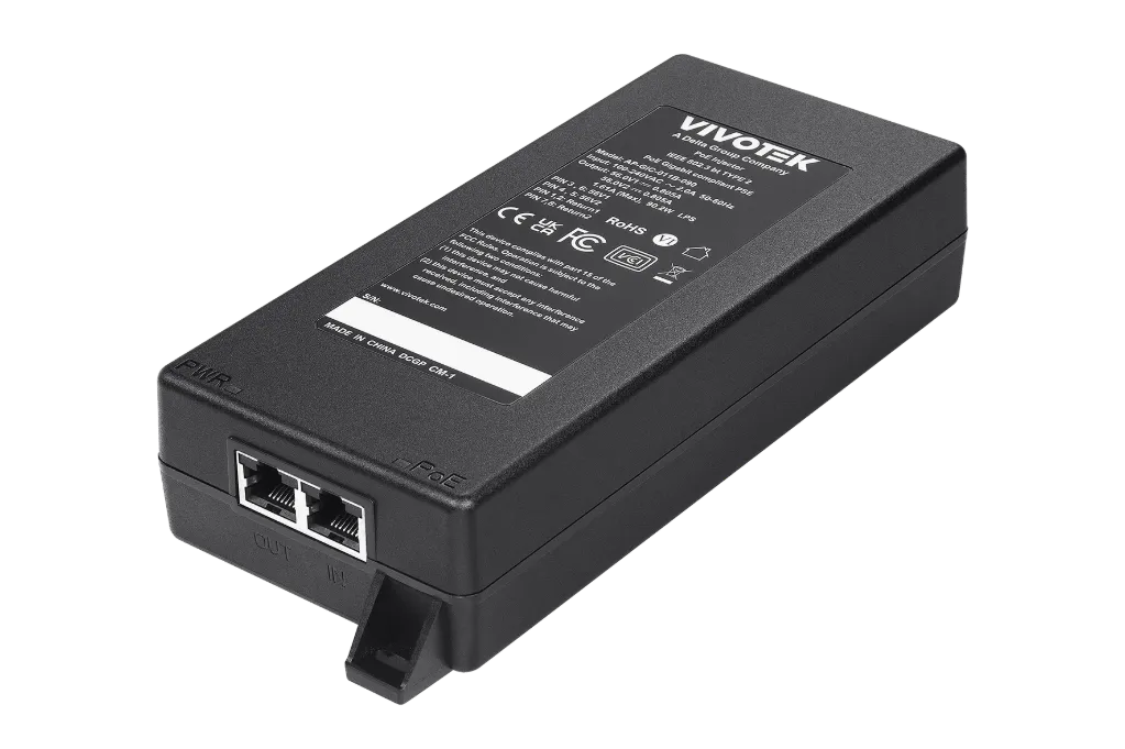 Gigabit 802.3bt 90W PoE Injector