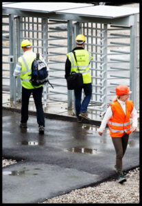 acces chantier sécurisé